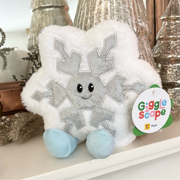 Snowflake Plush 6” by Gigglescape - Picture 5 of 6